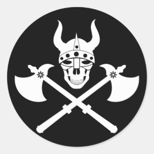 Adesivo Redondo Exibição de emblema