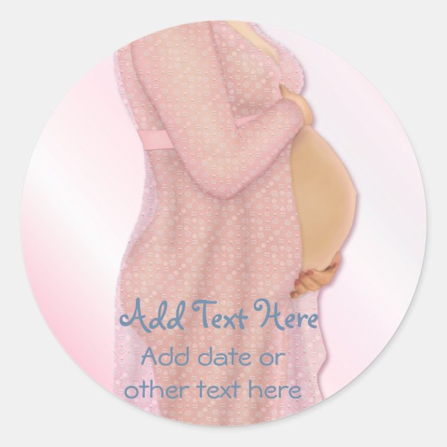 Adesivo Redondo Expectant Dreams Sticker (Frente)