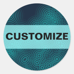 Adesivo Redondo Experiência Anti-Gravidade