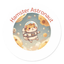 Explorador de Hamster Cósmico - Engraçado Aventura