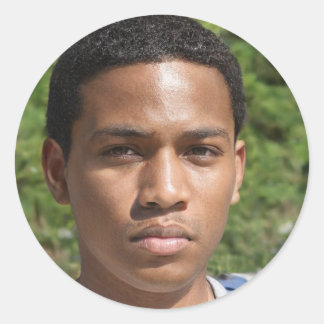 Adesivo Redondo Explore, Descubra, ao Vivo