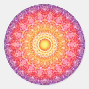 Adesivo Redondo Explosão