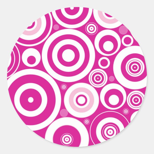 Adesivo Redondo Explosão retroativa (Frente)