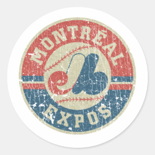 Adesivo Redondo Expos Montreal 1969