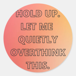 Adesivo Redondo Exposição