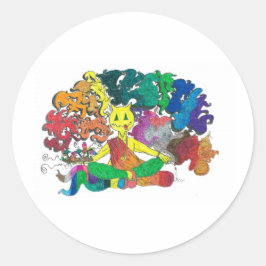 Adesivo Redondo Extensão Percentual