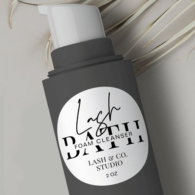 Adesivo Redondo Extensões Eyelash do Limpador de Lash Moderno Mini (Criador carregado)