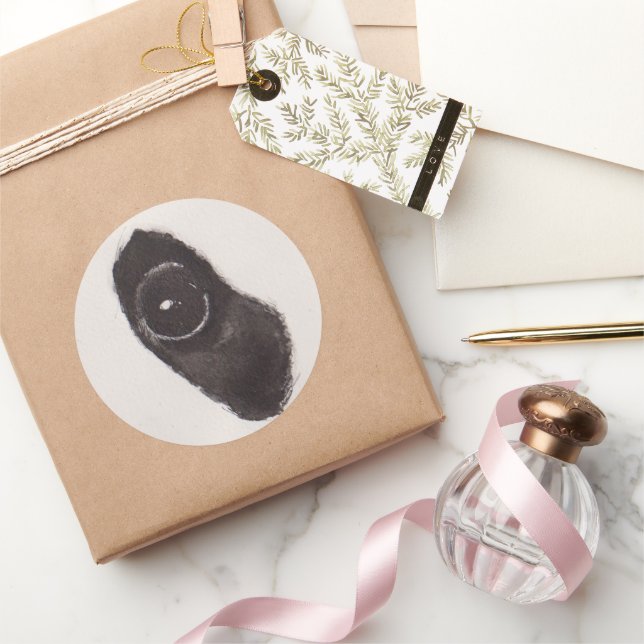 Adesivo Redondo Eye of the Panda – Gaze Collection (Presentear)