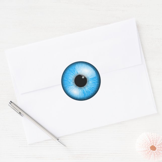 Adesivo Redondo Eyeball Sticker (Envelope)