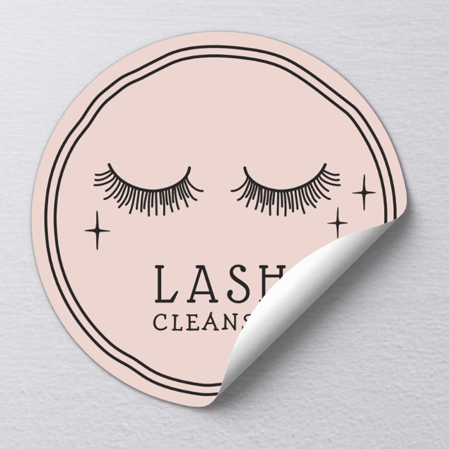 Adesivo Redondo Eyelash Cócio Girassol Blush Salon Lash Cleanser (Criador carregado)