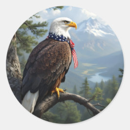 Adesivo Redondo Eyes Of The Sky -