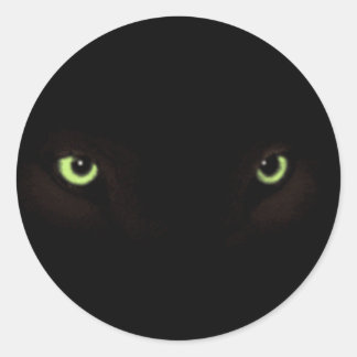 Adesivo Redondo Eyes Sticker