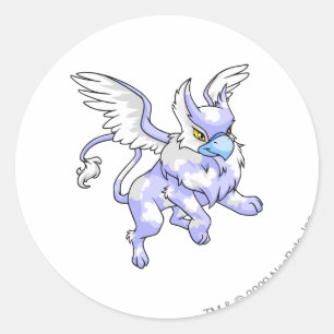 Adesivo Redondo Eyrie Cloud