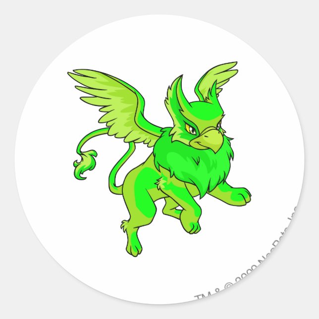 Adesivo Redondo Eyrie Glowe (Frente)