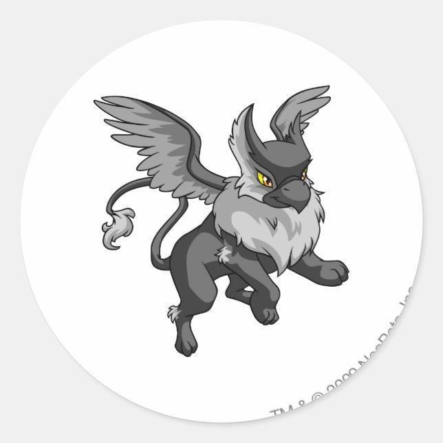 Adesivo Redondo Eyrie Shadow (Frente)