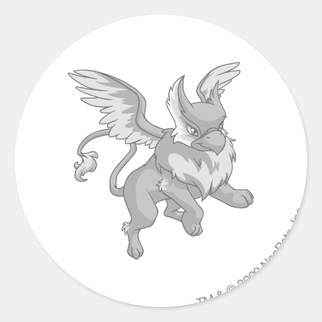 Adesivo Redondo Eyrie Silver (Frente)