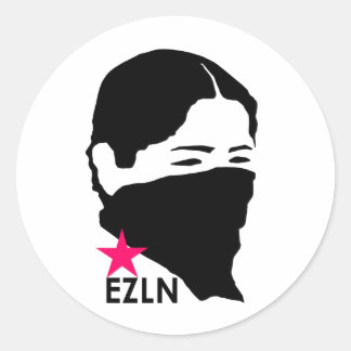 ADESIVO REDONDO EZLN