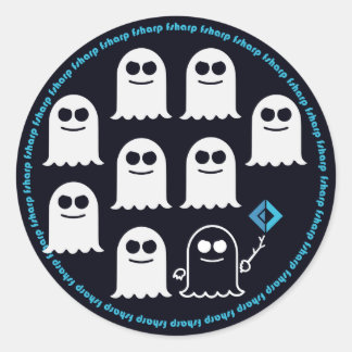 ADESIVO REDONDO F#ステッカーシール