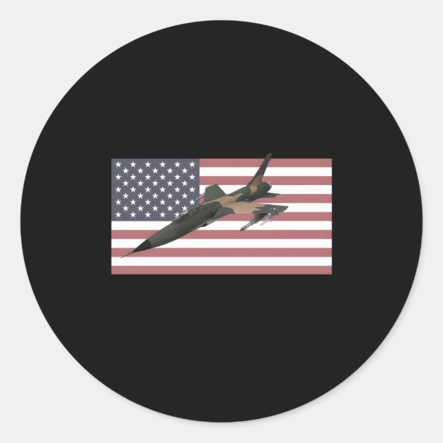 Adesivo Redondo F-105 Thunderhead (Frente)