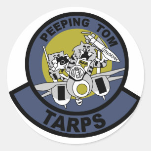 Adesivo Redondo F-14 Tomcat