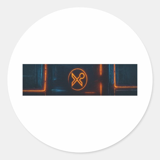 Adesivo Redondo F-Caw-F Essential Creative Style (Frente)