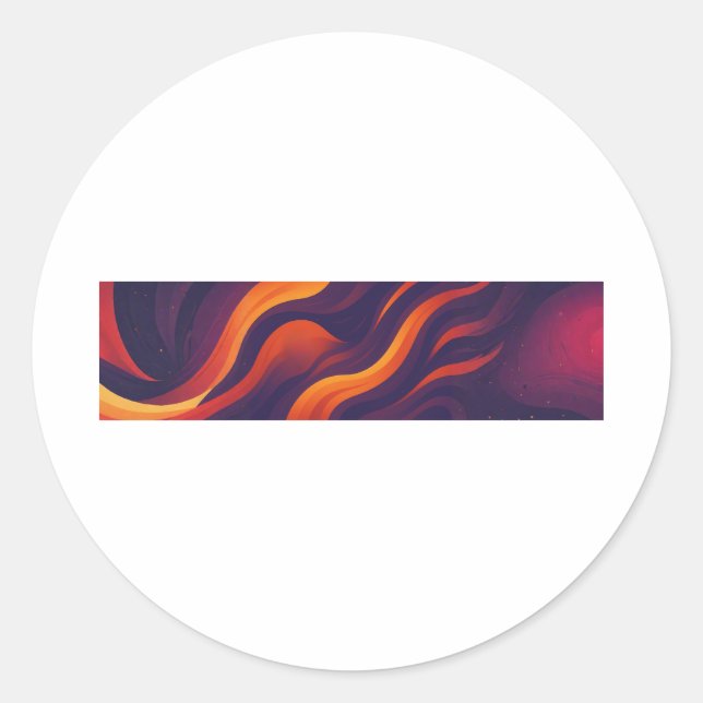 Adesivo Redondo F-Caw-F Essential Retro Classic (Frente)