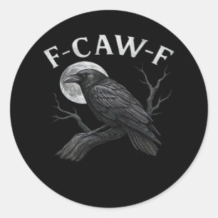Adesivo Redondo F-Caw-F Legal Único