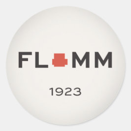 ADESIVO REDONDO F M M 1923