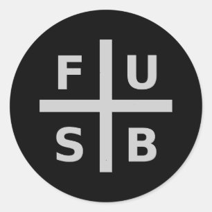 ADESIVO REDONDO F.U.S.B.