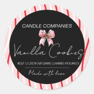 Adesivo Redondo Fabricante de Velas de Arco de Natal