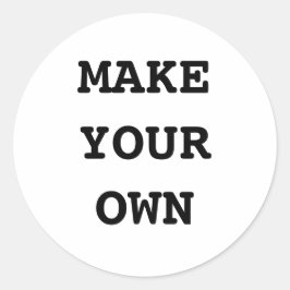 ADESIVO REDONDO FAÇA O SEU