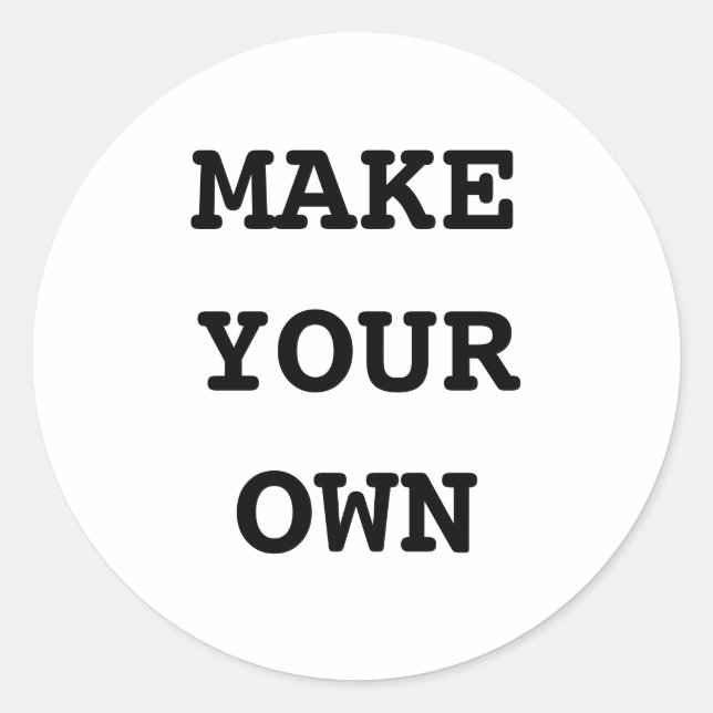 ADESIVO REDONDO FAÇA O SEU (Frente)