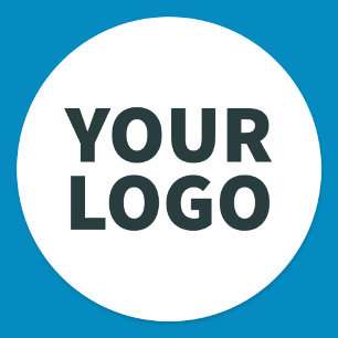 Adesivo Redondo Faça o Upload do Seu Logotipo