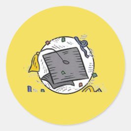 ADESIVO REDONDO FAÇA SEUS PRÓPRIOS VINHOS DE CANDA