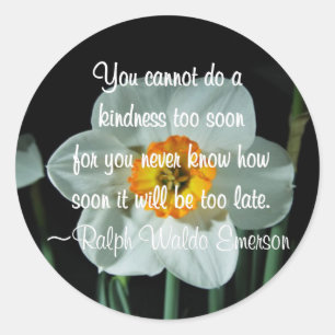 Adesivo Redondo Faça uma bondade