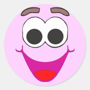 Adesivo Redondo Face"