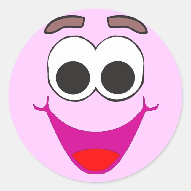 Adesivo Redondo Face" (Frente)