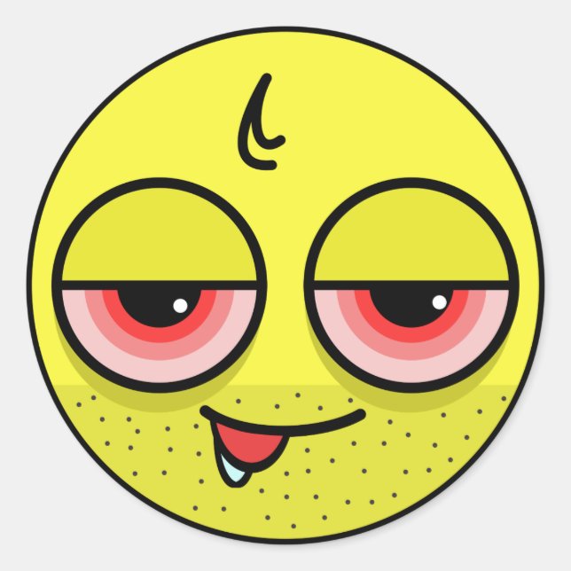 Adesivo Redondo Face de Pé (Frente)