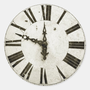 Adesivo Redondo Face do Relógio