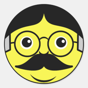 Adesivo Redondo Face Ocidental