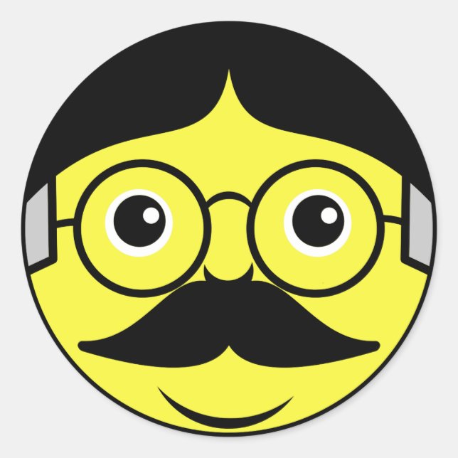 Adesivo Redondo Face Ocidental (Frente)