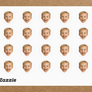 Adesivo Redondo Face Personalizada