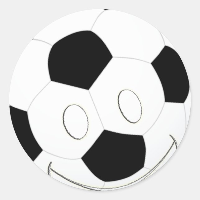 ADESIVO REDONDO FACE SOCCER BALL (Frente)