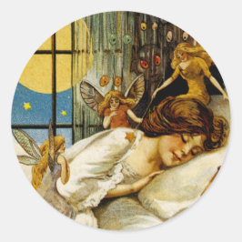 Adesivo Redondo Fadas e Goblins