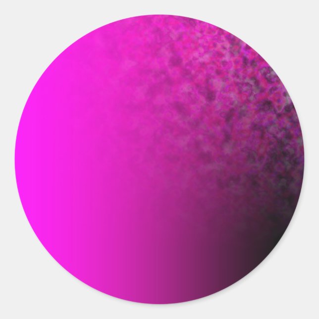 Adesivo Redondo Fades: Magenta e Nuvem (Frente)