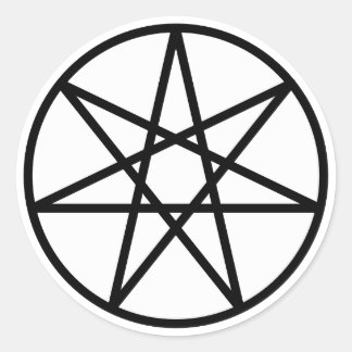 Adesivo Redondo Faerie Star