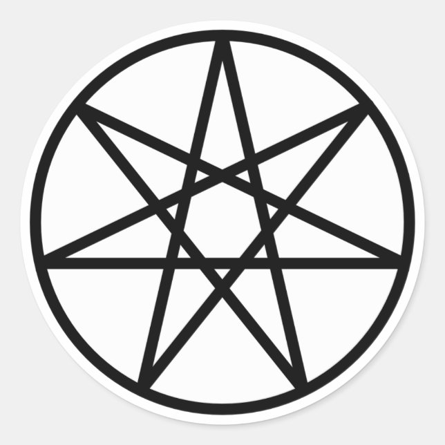 Adesivo Redondo Faerie Star (Frente)