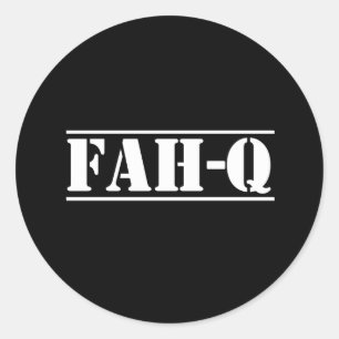 Adesivo Redondo Fahrenheit-q