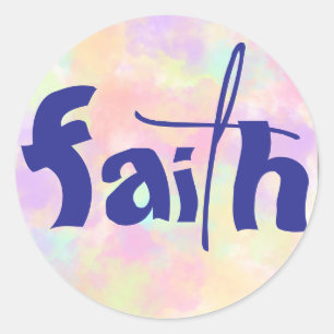 Adesivo Redondo FAITH Colorful