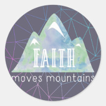 Faith Move as montanhas ângulos roxos